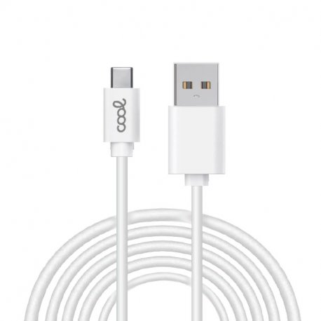 Cavo USB universale compatibile COOL (Micro-Usb) 1,2 metri Bianco 2,4 Amp