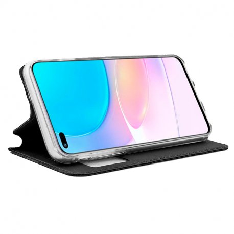Custodia COOL Flip Cover per Huawei Honor 50 Lite / Nova 8i nera liscia