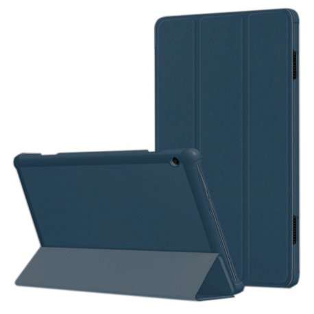 COOL Case for Huawei Matepad T10s Leatherette Smooth Blue 10.1 in