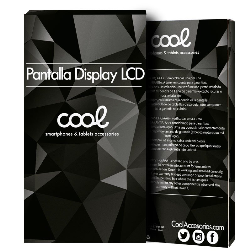 Pantalla Completa COOL para iPhone 12 / 12 Pro (Calidad AAA+) Negro