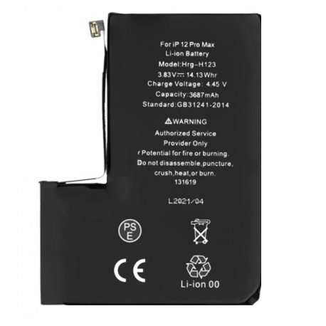 Bateria compatível com iPhone 12 Pro Max
