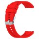 Cinturino universale 20 mm Amazfit Bip / GTS / Bip Lite / Huawei / Samsung / COOL Oslo Rubber Red