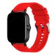 Pulseira universal 20mm Amazfit Bip / GTS / Bip Lite / Huawei / Samsung / COOL Oslo Rubber Red