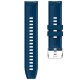 Pulseira Universal 20mm Amazfit Bip / GTS / Bip Lite / Huawei / Samsung / COOL Oslo Navy Rubber