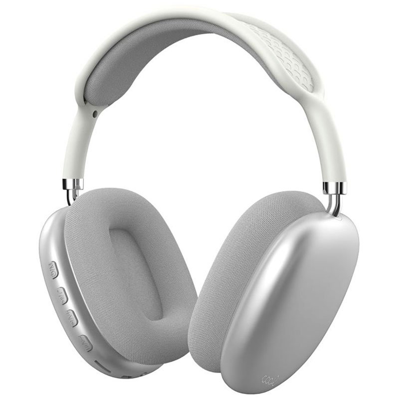 Cascos Inalámbricos Bluetooth Plegables - Blanco