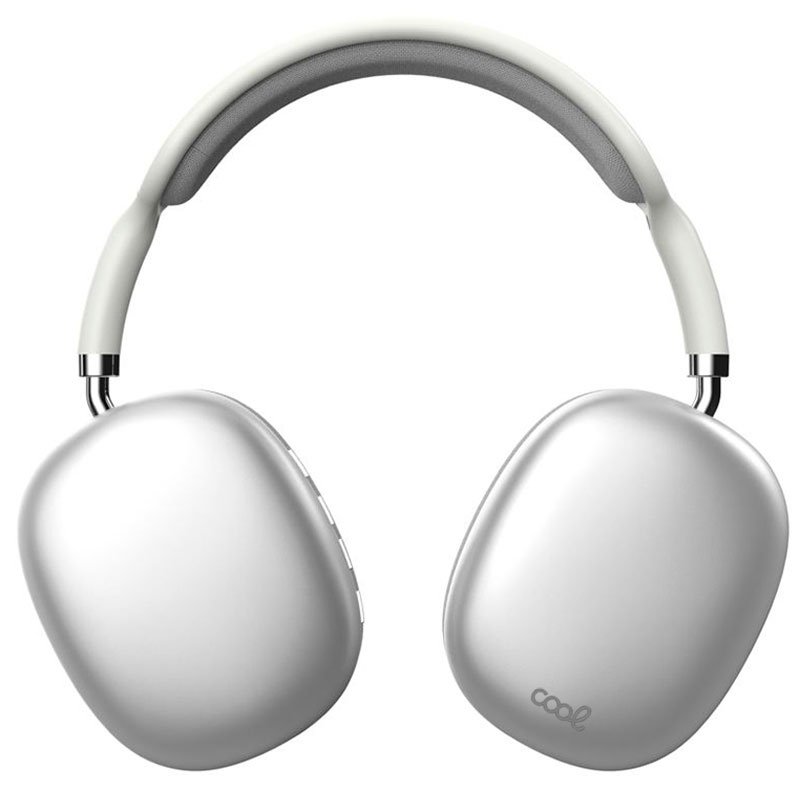 Auriculares Stereo Bluetooth Cascos COOL Active Max Blanco-Plata - Cool  Accesorios