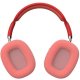 Auscultadores estéreo Bluetooth Capacetes COOL Active Max Vermelho-Rosa