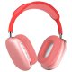 Auriculares Stereo Cascos Bluetooth COOL Active Max Rojo-Rosa