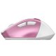 Mouse wireless silenzioso COOL Ergonomic Rosa-Bianco