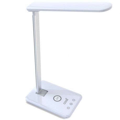 Lâmpada LED + Base de carregamento sem fio Qi COOL Fold Branco