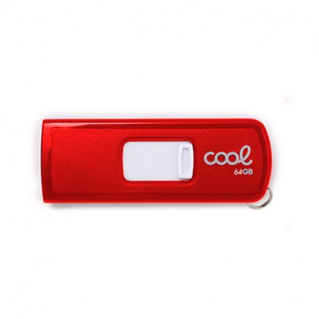 Pen Drive USB x64 GB 2.0 COOL Basic Red