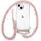 Capa COOL para iPhone 14 Plus Cord Plain Rosa