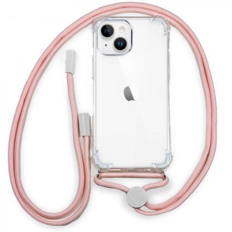 Custodia COOL per iPhone 14 Plus Cord Plain Rosa