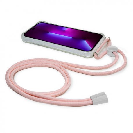 Capa COOL para iPhone 14 Pro Cordão Rosa
