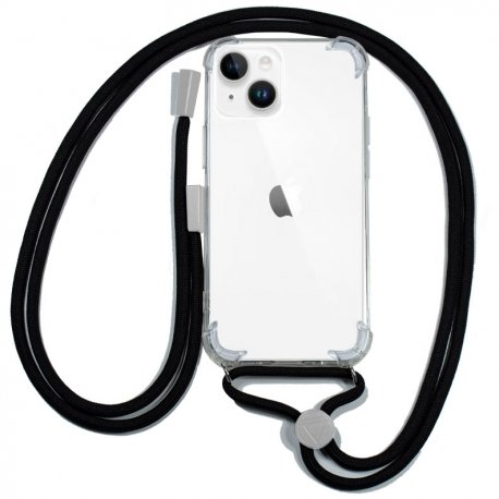 Capa COOL para iPhone 14 Plus Cordão Preto
