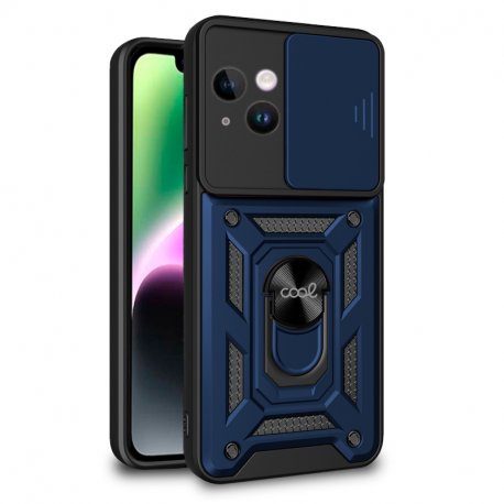 Carcasa COOL para Iphone 14 Hard Ring Marino