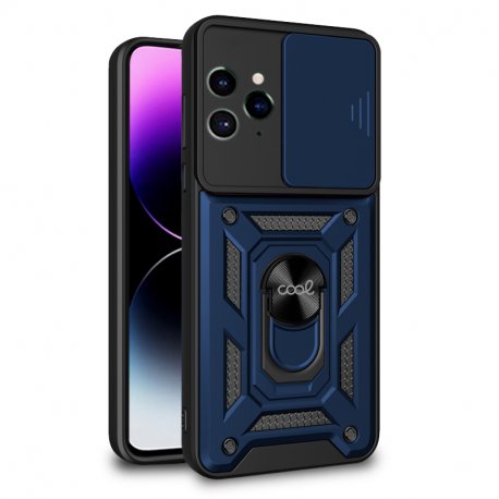 Custodia COOL per IPhone 14 Pro Max Hard Ring Marino