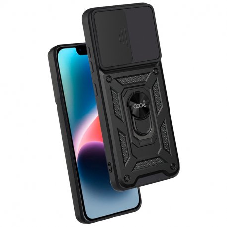Capa COOL para iPhone 14 Plus Hard Ring Preto