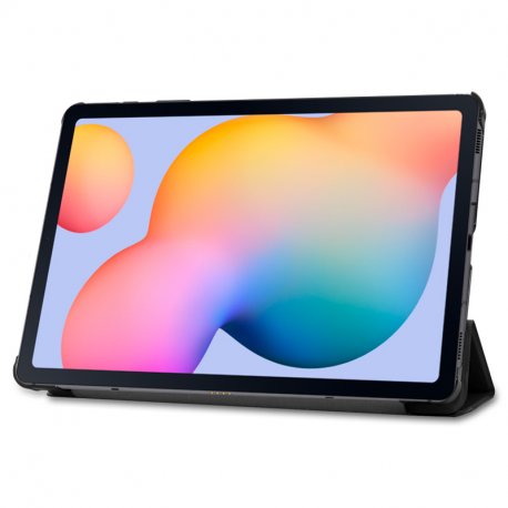 COOL Case for Samsung Galaxy Tab S6 Lite / S6 Lite 2022 / 2024 (P610 / P615 / P619) Black Leatherette 10.4 inch