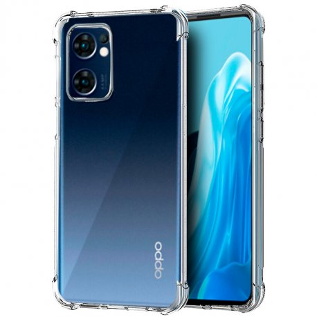 Custodia COOL per Oppo Find X5 Lite AntiShock trasparente