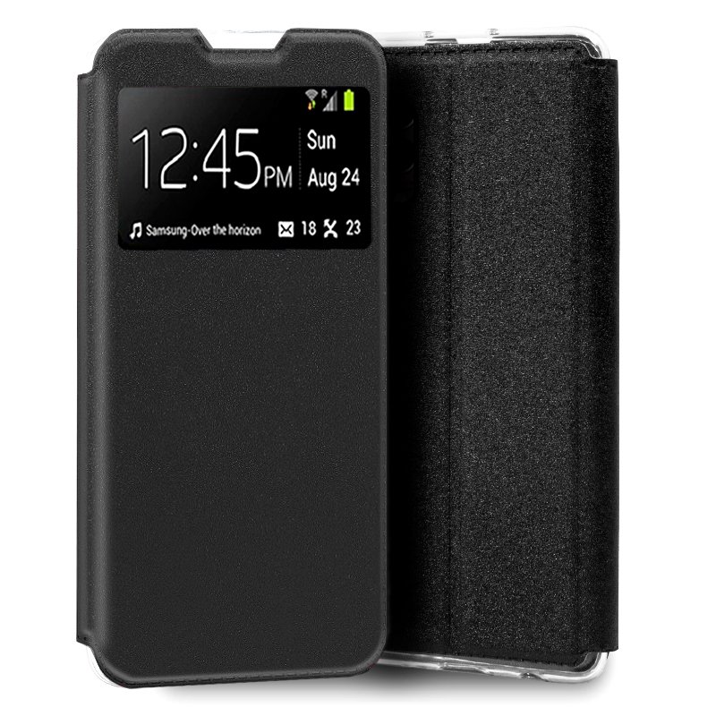 Funda COOL Flip Cover para Samsung M336 Galaxy M33 5G Liso Negro