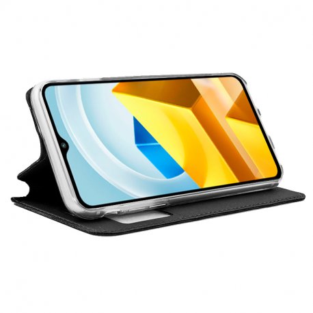 COOL Flip Cover for Xiaomi Poco M5 Smooth Black