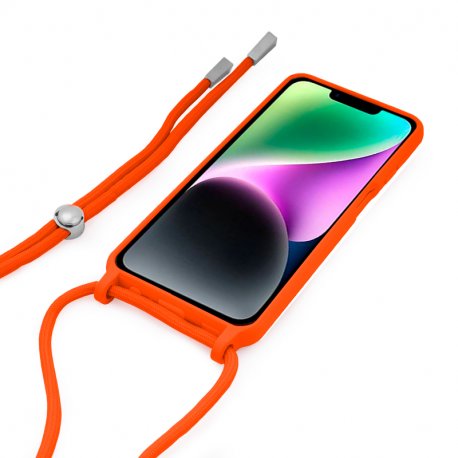 Carcasa COOL para iPhone 11 Cordón Liso Salmón