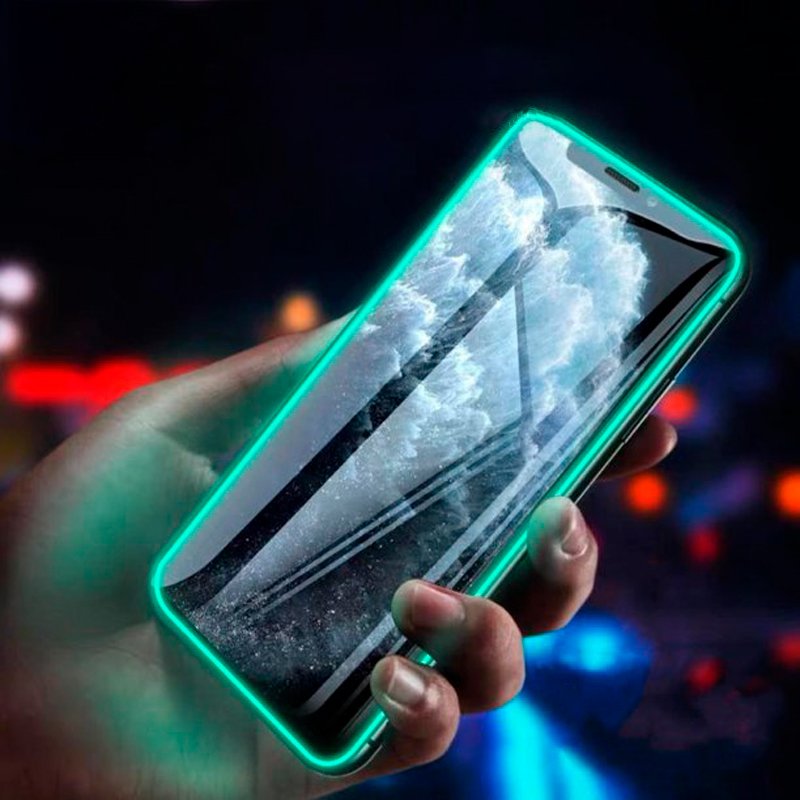 Protector Pantalla Para Iphone 14 Pro Max Plus Cristal Templado 3D Full  Glue