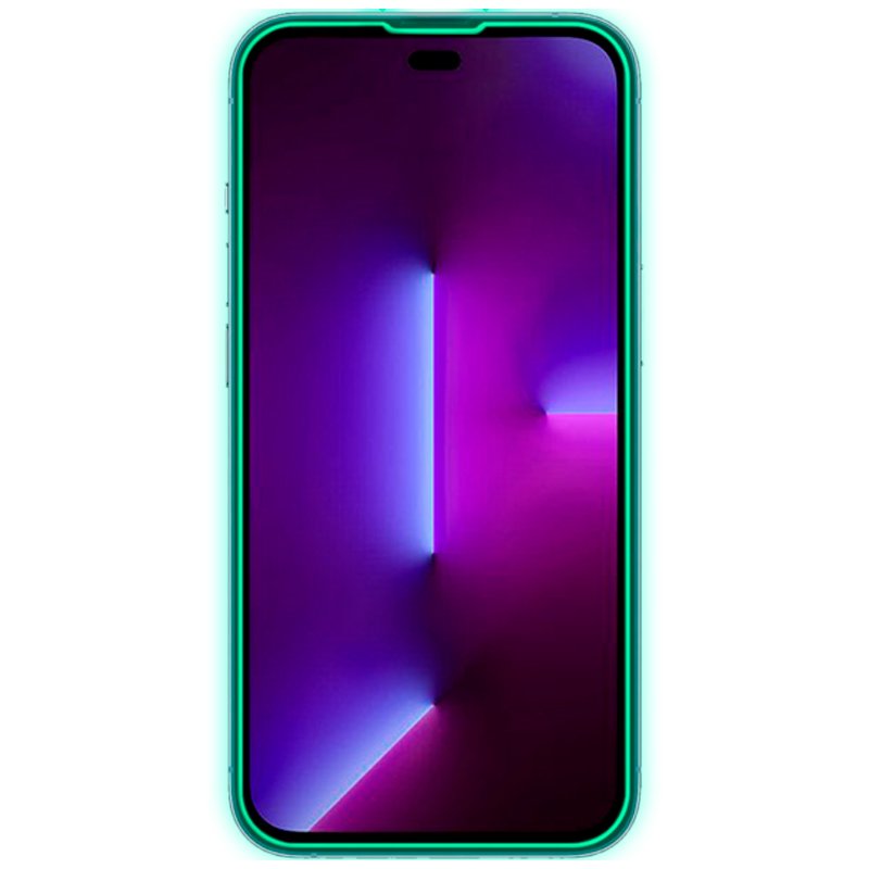Cool Neon Protector Pantalla Cristal Templado para iPhone 13 / 13 Pro / 14