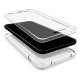 COOL Custodia in silicone 3D per iPhone 13 Pro (anteriore + posteriore trasparente)