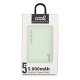 Batteria Esterna Micro-usb Power Bank 5000 mAh COOL Pelle Verde