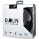 Auricolari stereo per ufficio COOL Dublin con microfono nero