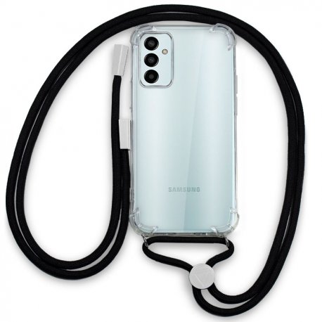 Custodia COOL per Samsung M135 Galaxy M13 / A23 5G con cavo nero