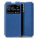 Capa COOL Flip para Samsung M135 Galaxy M13 Azul Liso