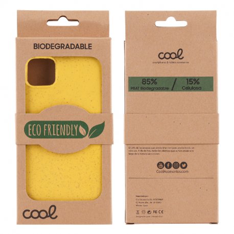 COOL Case for iPhone 14 Pro Eco Biodegradable Yellow