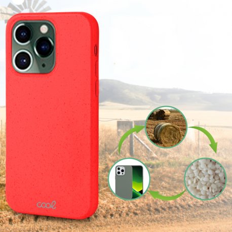 COOL Case for iPhone 14 Pro Eco Biodegradable Red