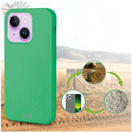 COOL Case for iPhone 14 Eco Biodegradable Mint
