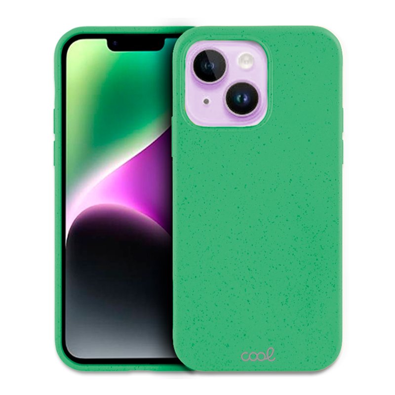 Carcasa COOL para iPhone 14 Eco Biodegradable Mint