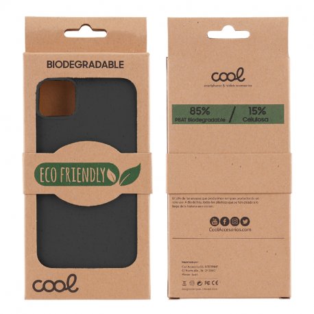 Capa COOL para iPhone 14 Plus Eco Biodegradável Preto