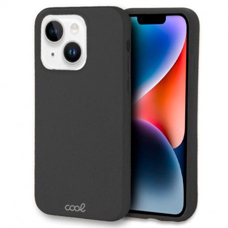 Custodia COOL per iPhone 14 Plus Eco Biodegradabile Nero