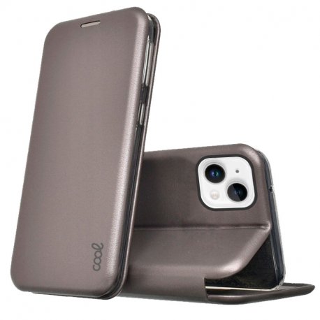 COOL Flip Cover per iPhone 14 Plus Elegance D´argento