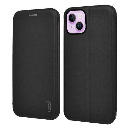Capa Flip Cover COOL para iPhone 14 Elegance Preto