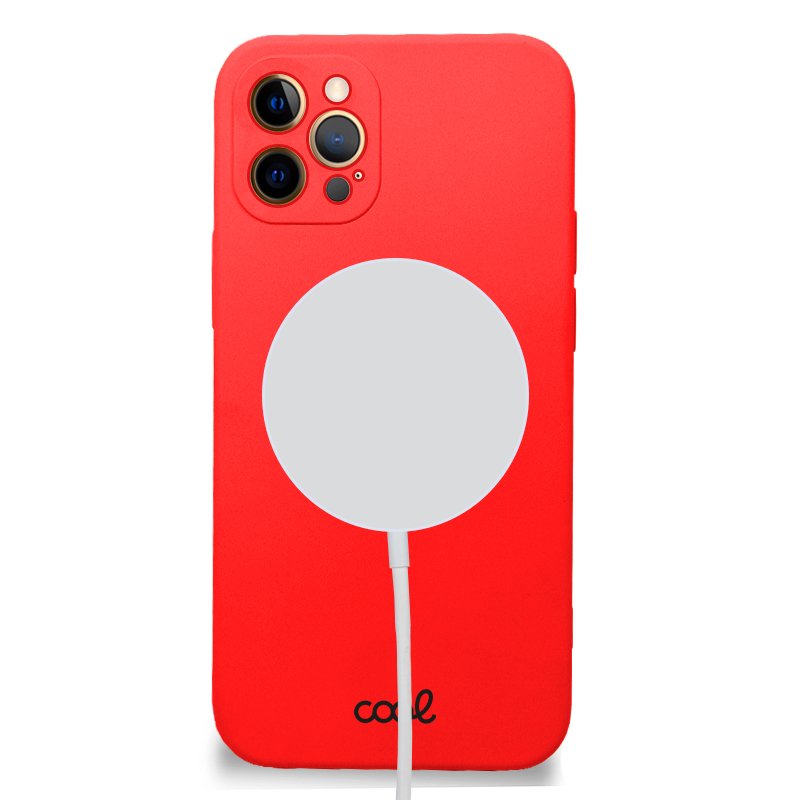 Carcasa COOL Para iPhone 14 Pro Magntica Cover Rojo