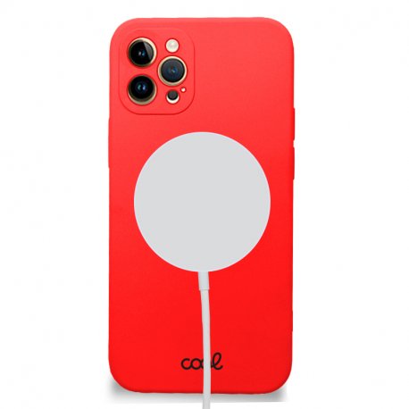Custodia COOL per iPhone 14 Pro Max Cover magnetica Rosso