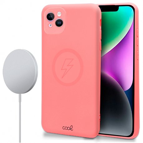 COOL Case for iPhone 14 Magnetic Cover Pink