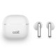 Auriculares Stereo Bluetooth Dual Pod Earbuds COOL Gen Blanco