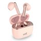 Auriculares Stereo Bluetooth Dual Pod Earbuds COOL Gen Rosa