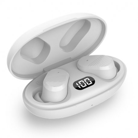 Stereo Bluetooth Dual Pod Earbuds COOL Feel White