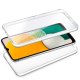 COOL Capa de silicone 3D para iPhone 14 Pro Max (frente e verso transparentes)