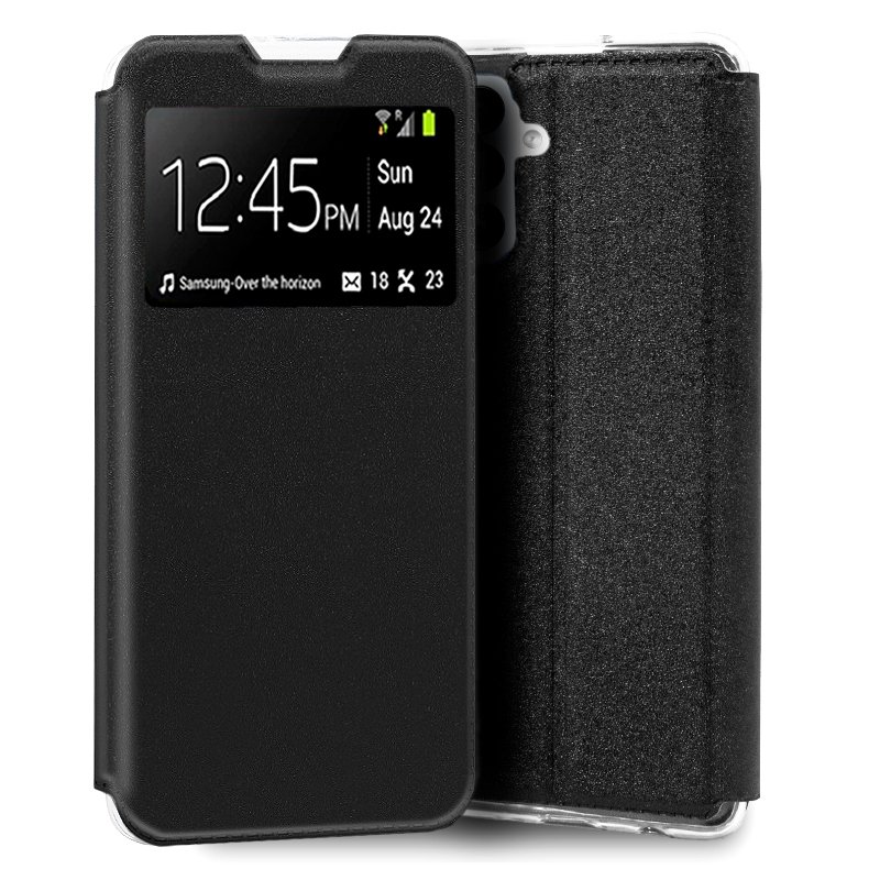 Funda COOL Flip Cover para Samsung A136 Galaxy A13 5G / A04s Liso Negro